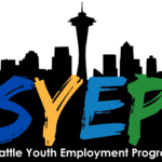 SYEP logo featuring the Seattle skyline