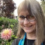 Headshot of Jill Watson smiling in her front yard